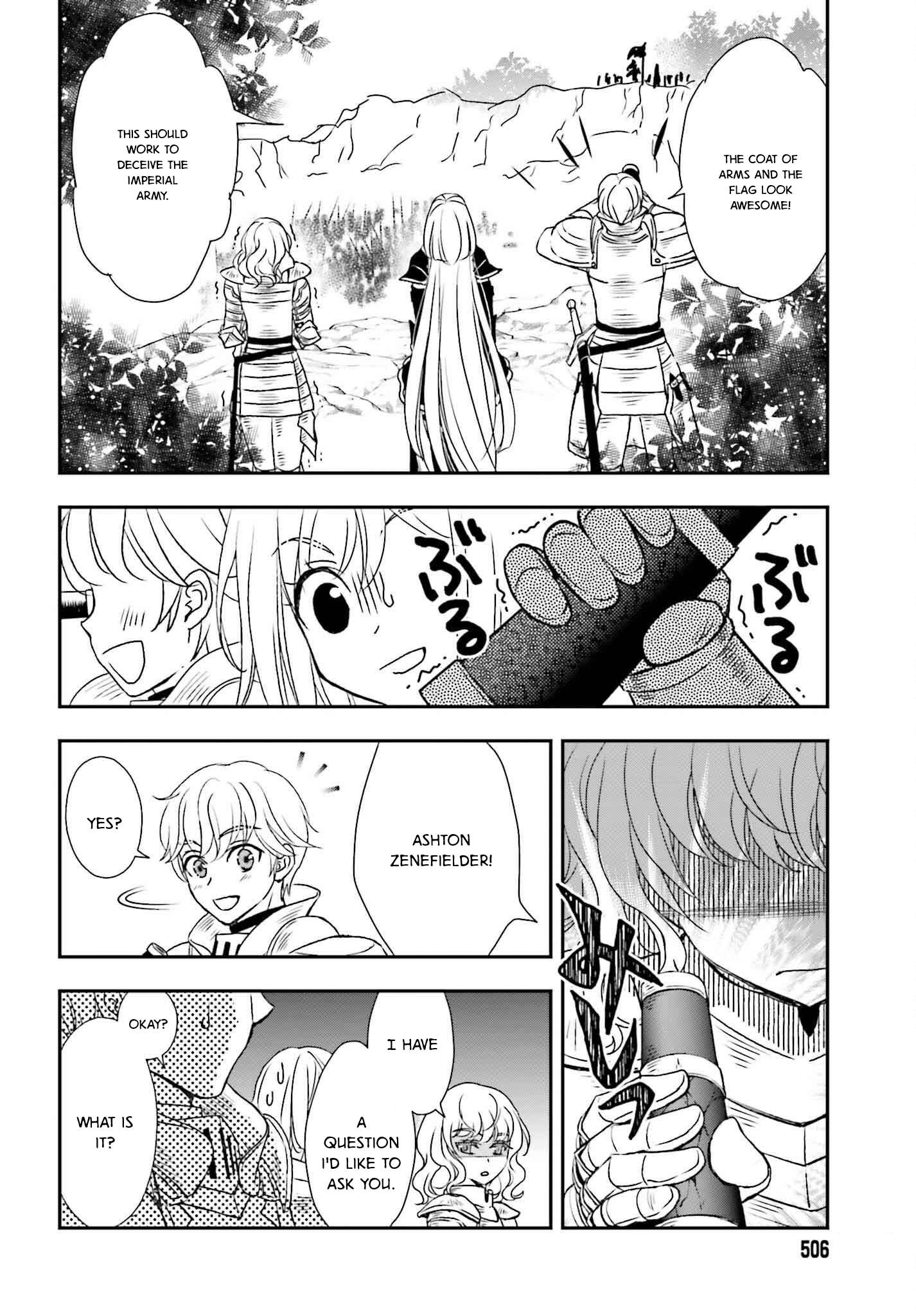 Shinigami ni Sodaterareta Shoujo wa Shikkoku no Tsurugi wo Mune ni Idaku Chapter 50 2